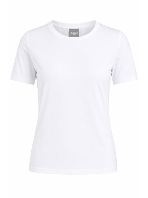 T-shirt MMLMULINO in cotone stretch bianco MM Max Mara | 2616971018600001
